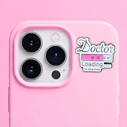 Medical - Enamel Metal Sticker Pin Charms