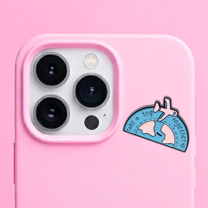 Travel - Enamel Metal Sticker Pin Charms