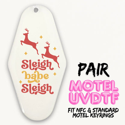 Sleigh Babe Sleigh | 2x Motel UVDTF