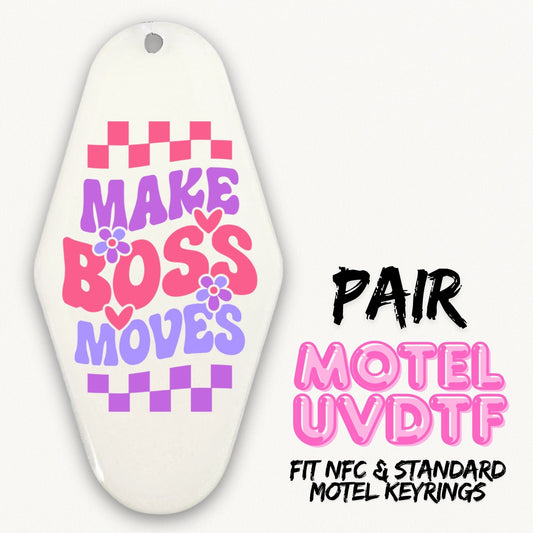 Boss Moves | 2x Motel UVDTF