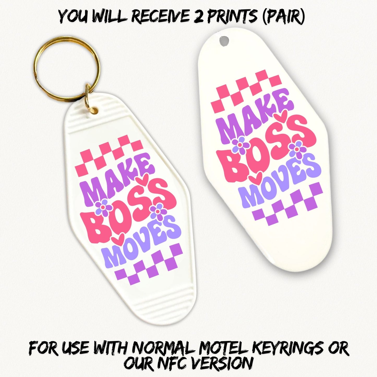 Boss Moves | 2x Motel UVDTF