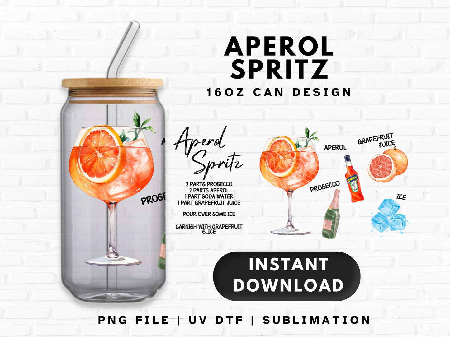 Aperol Spritz | Digital Download