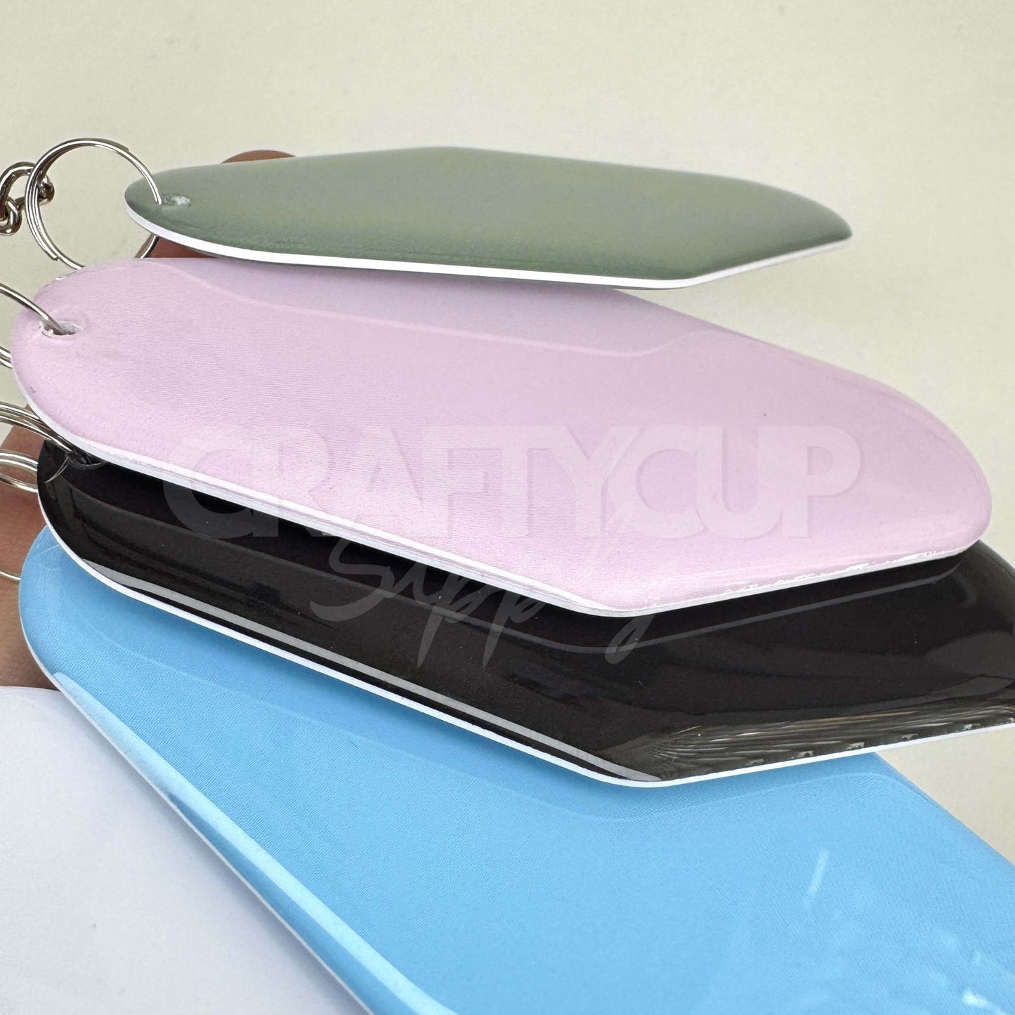 Motel NFC Programmable Keyring - Black