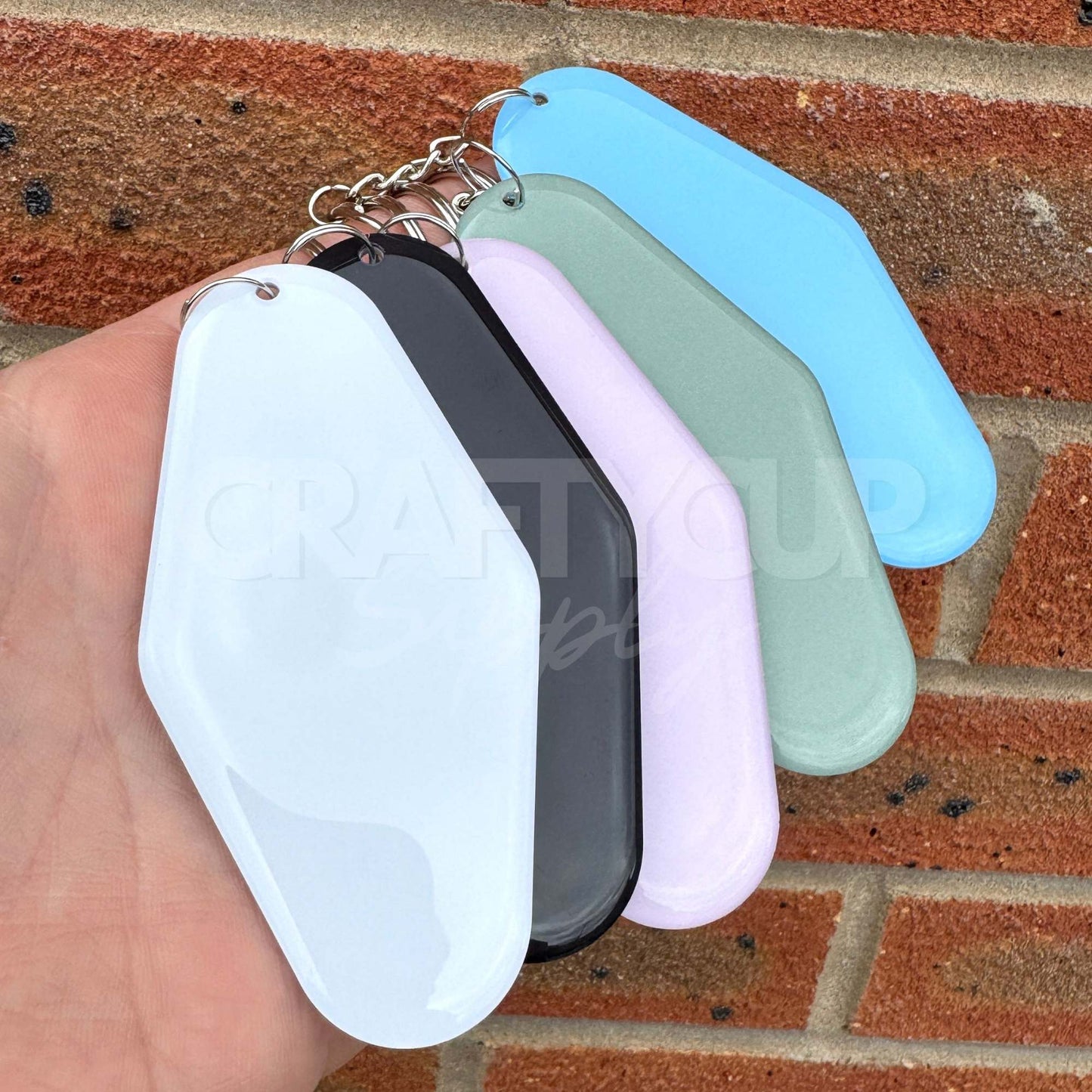 Motel NFC Programmable Keyring - Black
