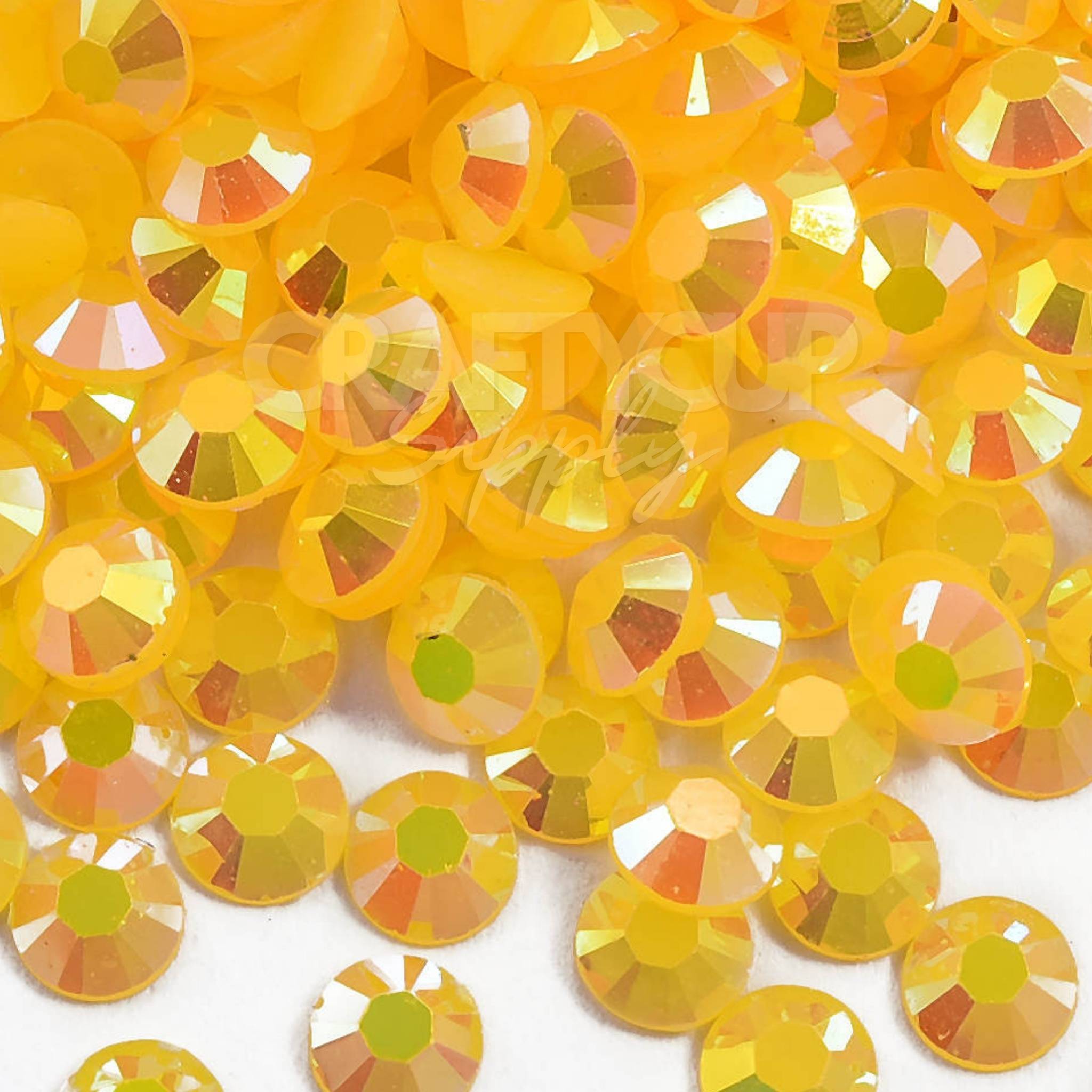 Orange AB 5mm (SS20) Non Hot Fix Rhinestones | UK Wholesale ...