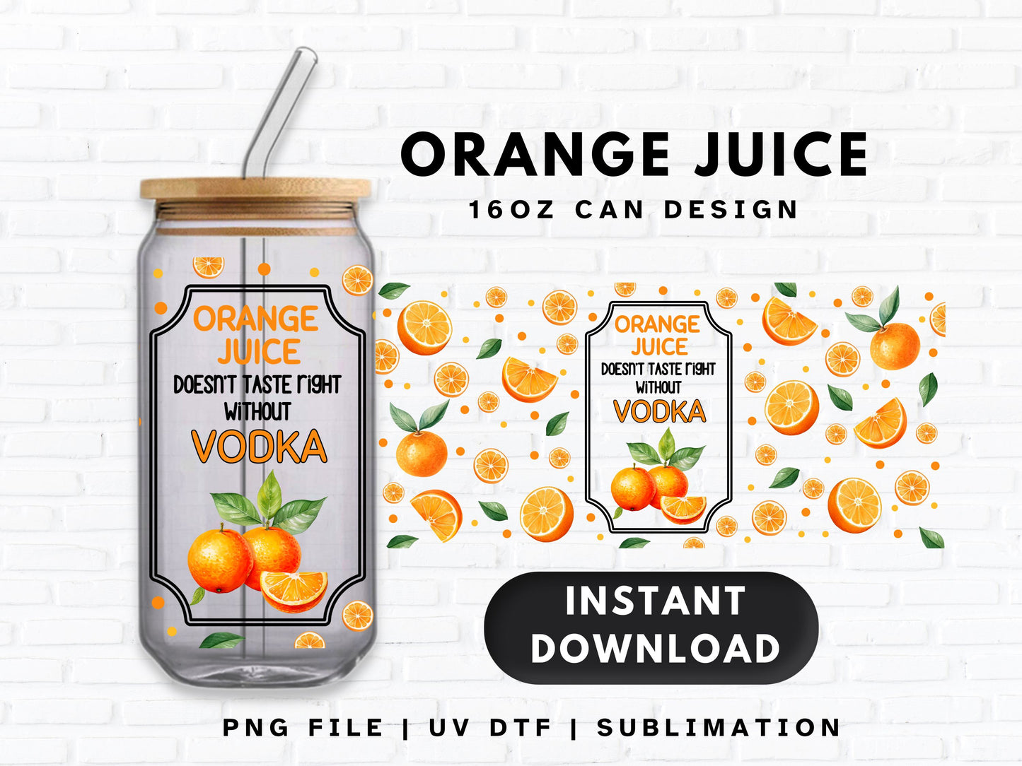 Orange Juice & Vodka | Digital Download