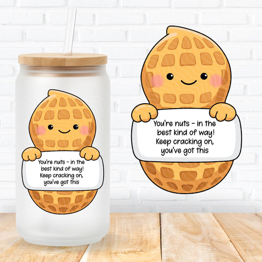 emotional support uvdtf transfer sticker positive vibes quotes for mental health supporters