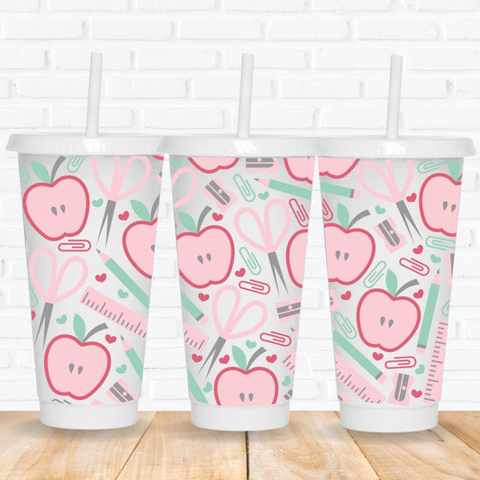 Pink Teacher | UV DTF Wrap