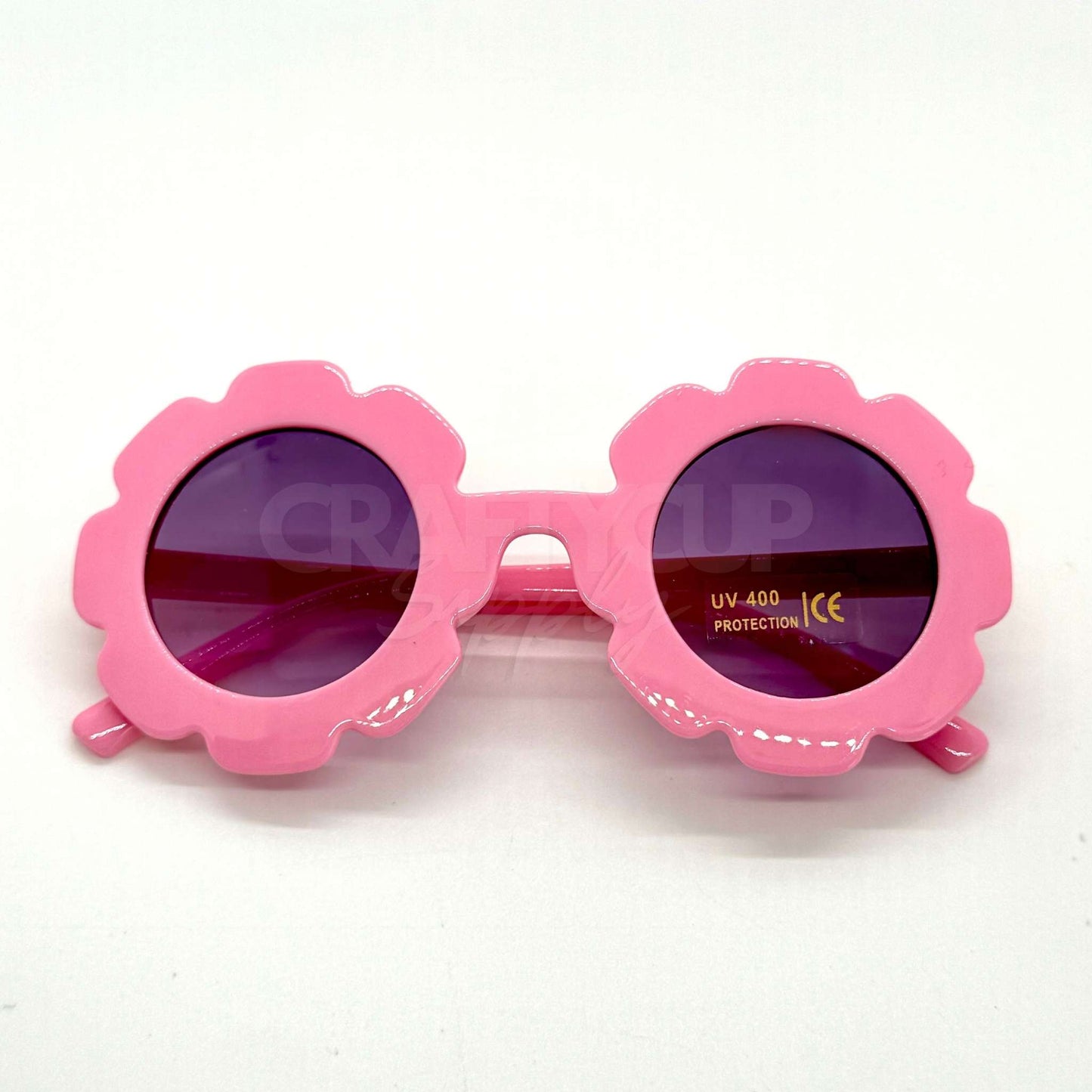 Straight Flower Shaped Sunglasses with UVA & UVB Protection (Kids)