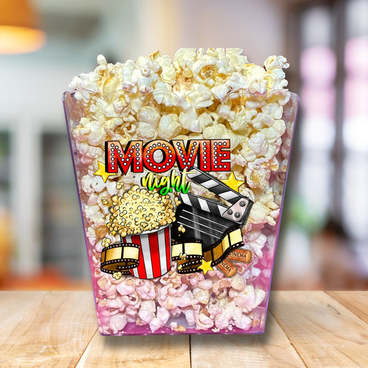 Movie Night | UV DTF Decal