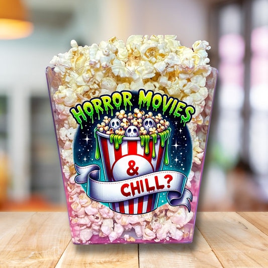 Horror Movies & Chill | UV DTF Decal