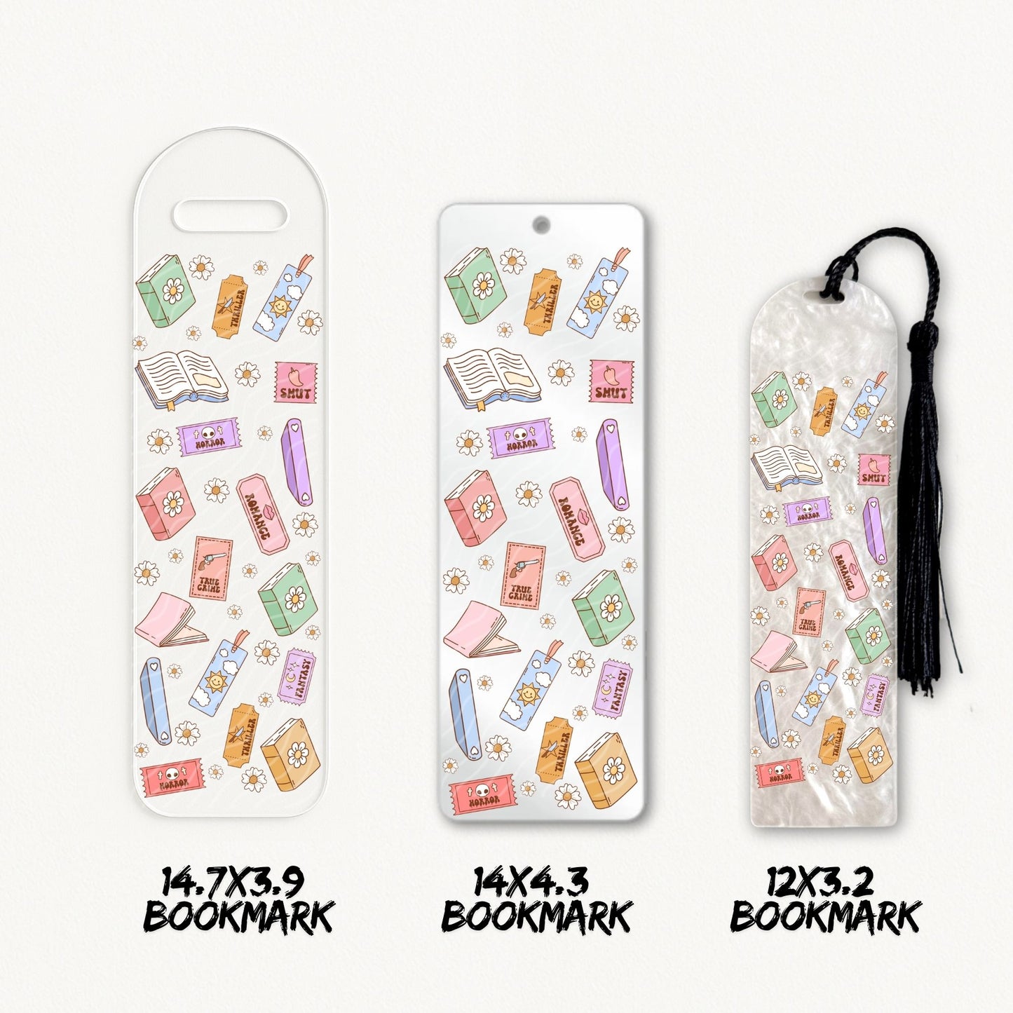 Any Genre | Bookmark UV DTF