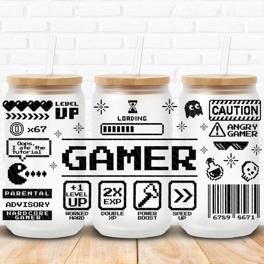 Pixel Gamer | UV DTF Wrap