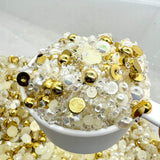 bridal rhinestone mixes for fabric or tumblers