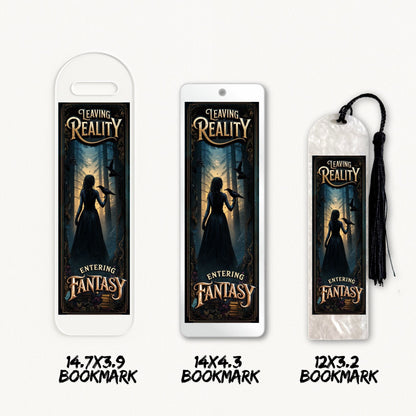 Leaving Reality | Bookmark UV DTF