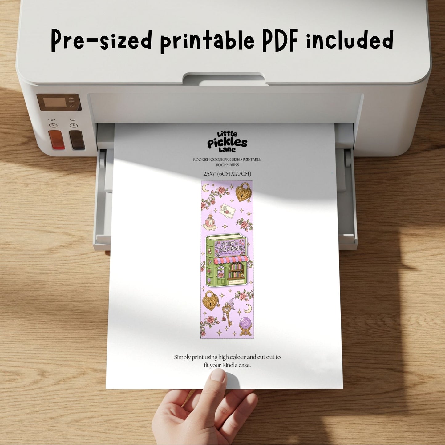 Romantasy Book Club | Bookmark Digital Download