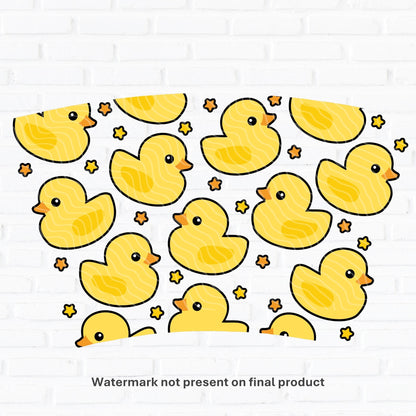 Rubber Duck | UV DTF Wrap
