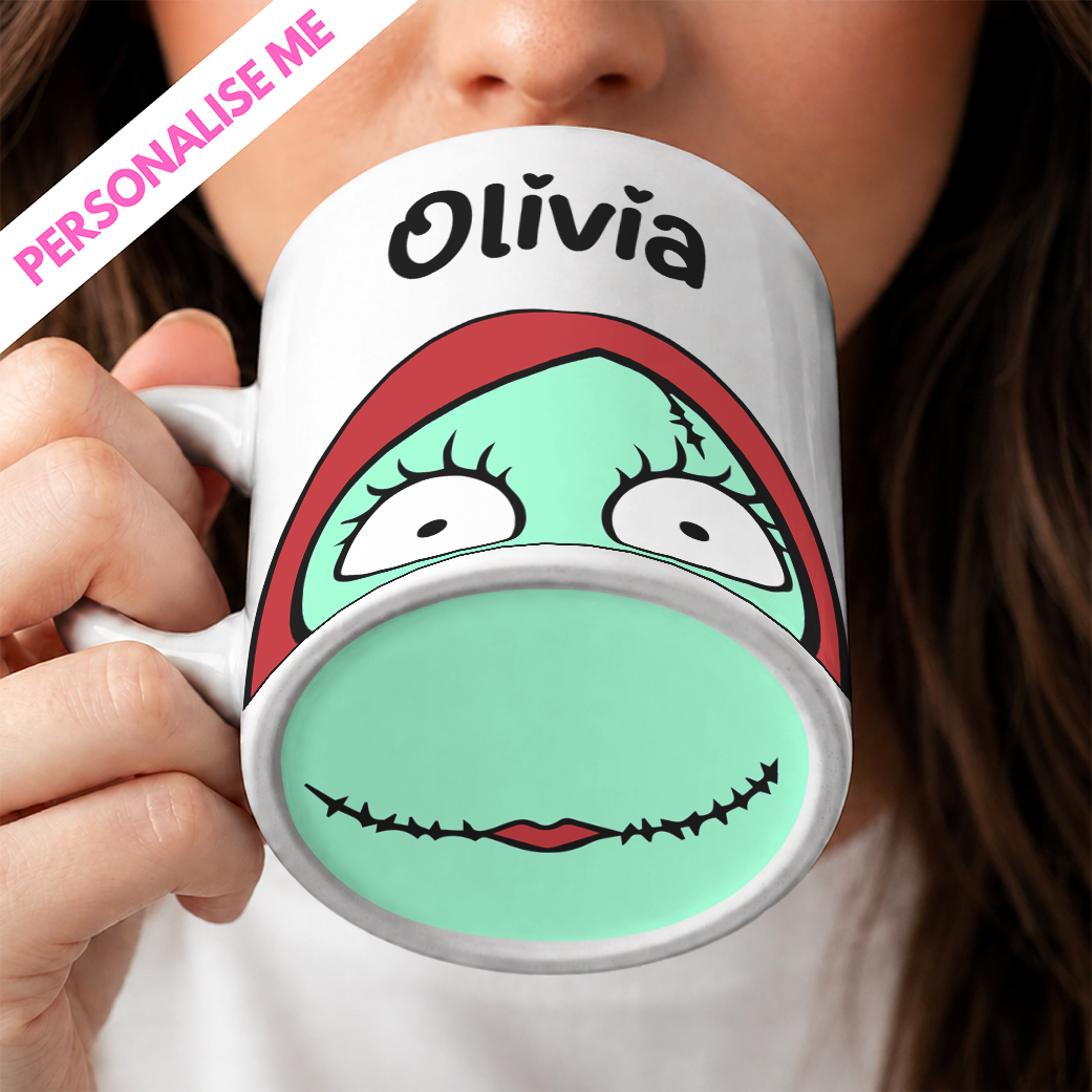 Halloween 1 Big Mouth Mug | Personalised UV DTF