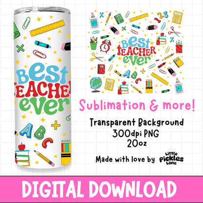 Best Teacher Ever | Digital Download