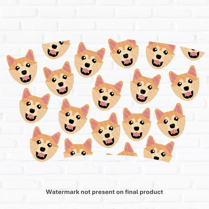 Shiba Inu | UV DTF Wrap