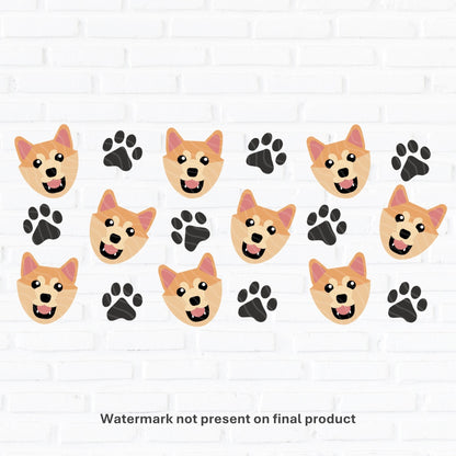Shiba Inu | UV DTF Wrap