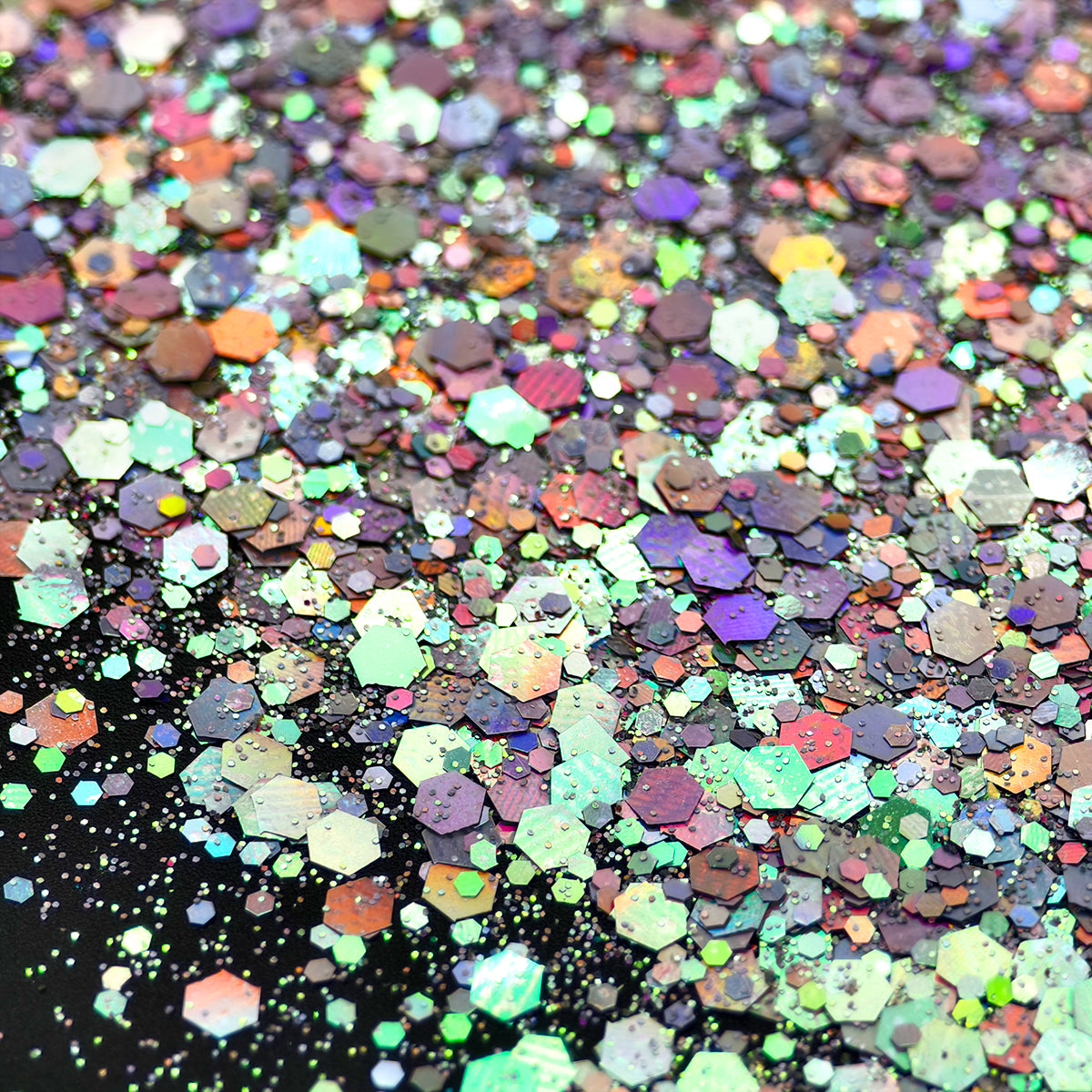 colour shifting glitter mixes