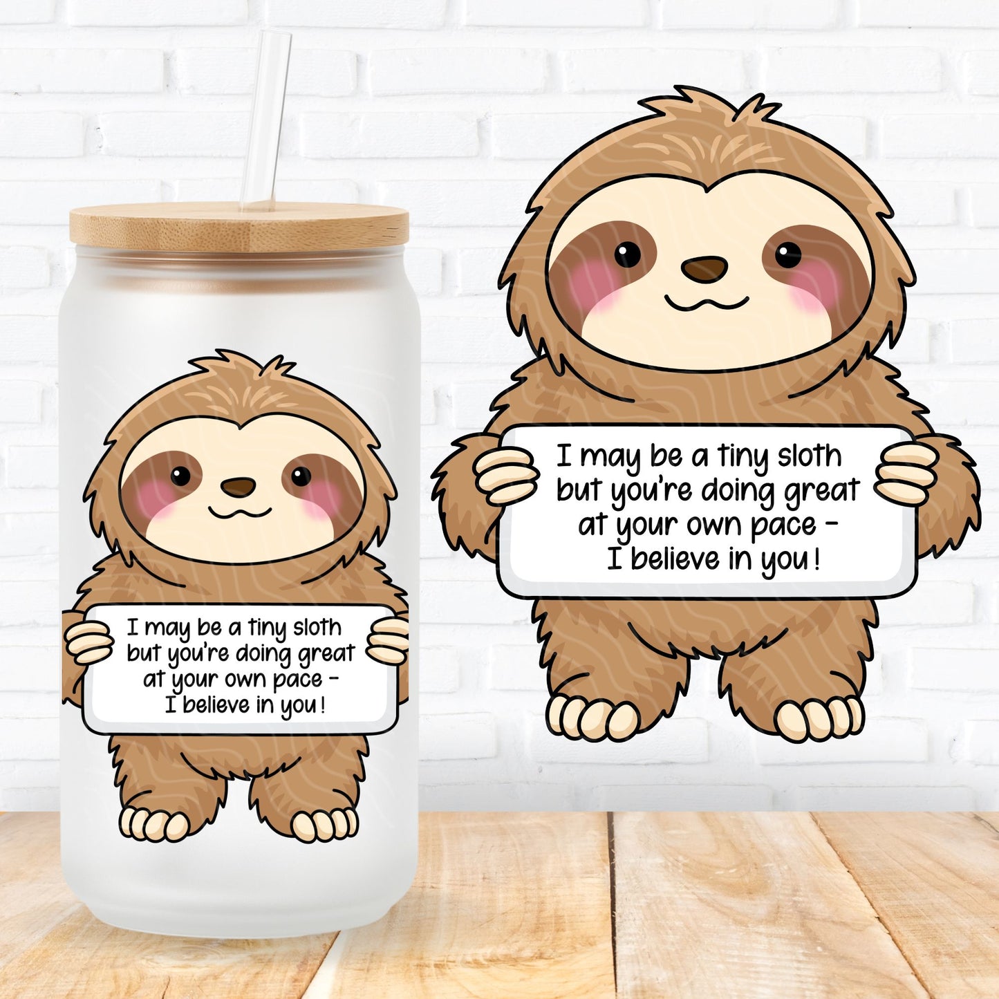 emotional support uvdtf transfer sticker positive vibes quotes for mental health supporters