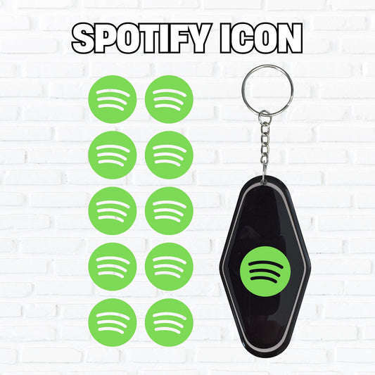 Spotify Icons 10 Pack | UV DTF Decal