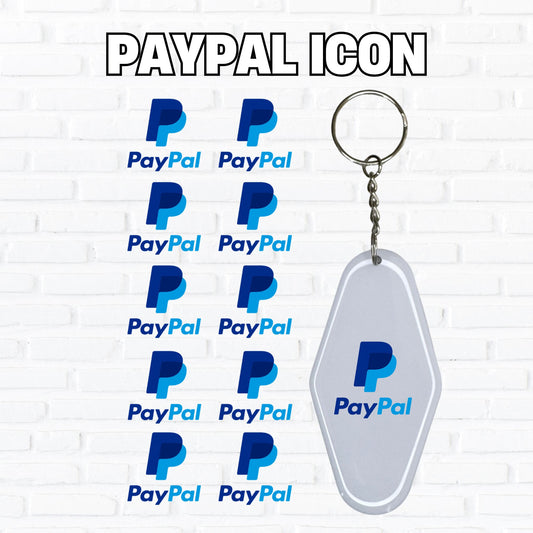 PayPal Icons 10 Pack | UV DTF Decal