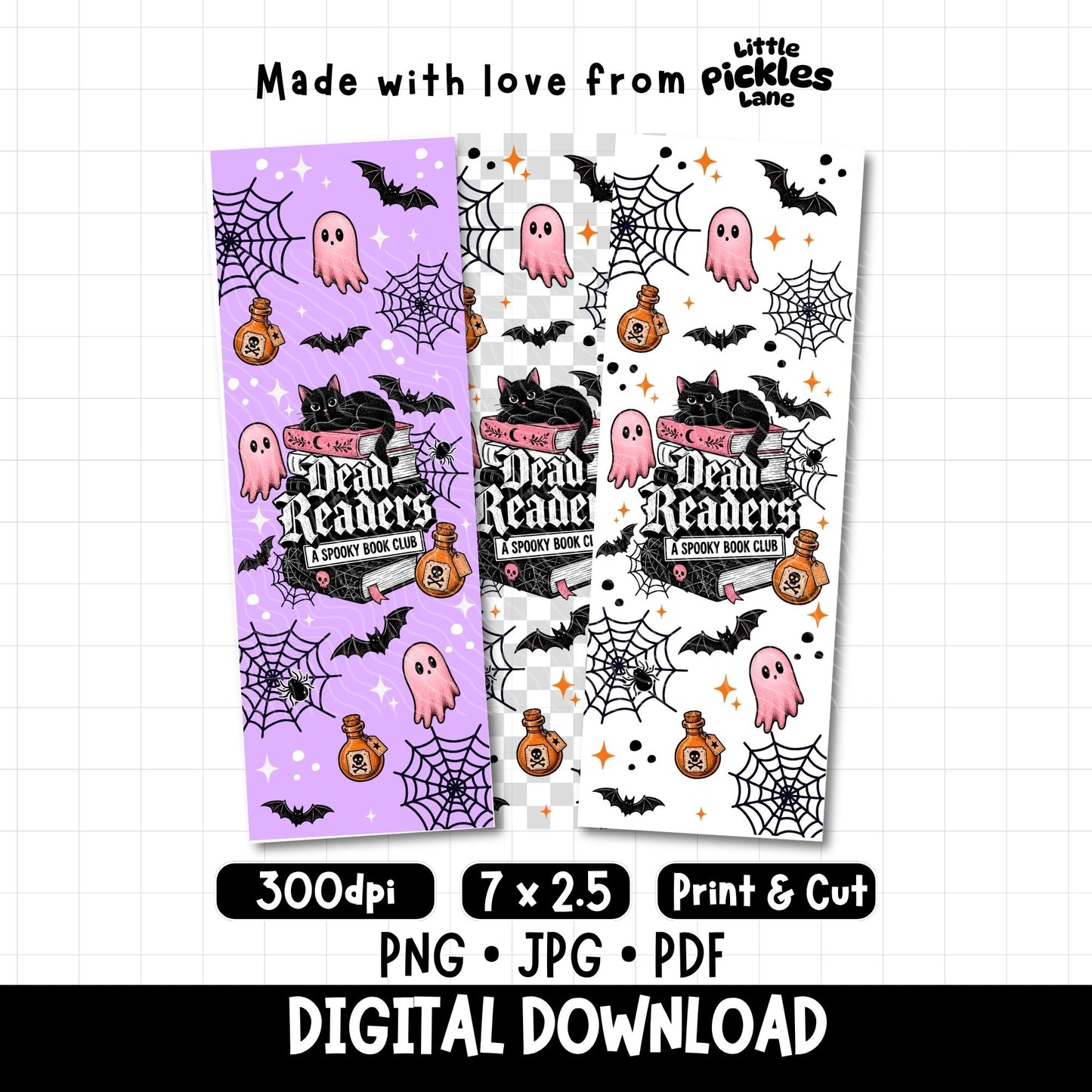 Dead Readers | Bookmark Digital Download