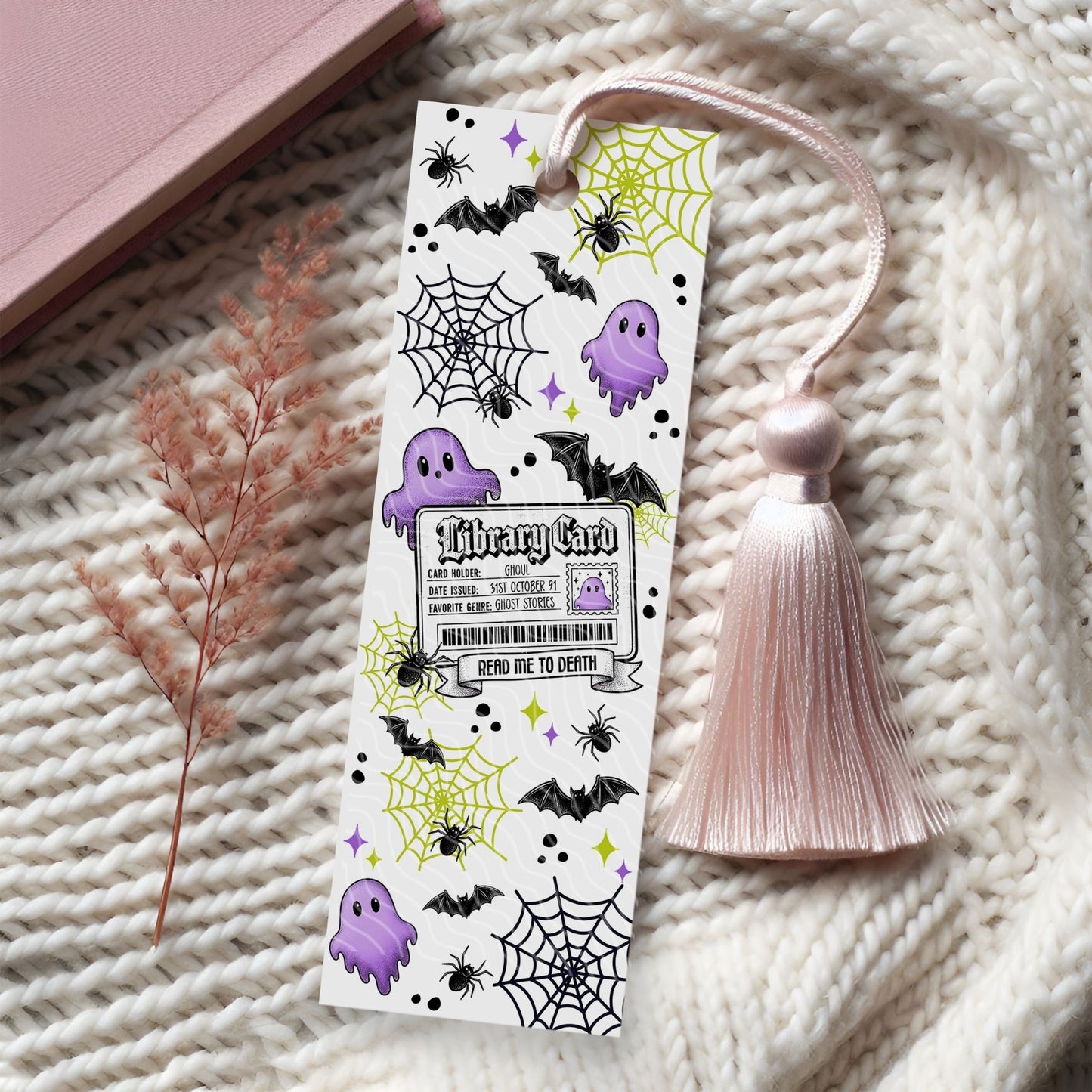 Read Me To Death | Bookmark Digital Download