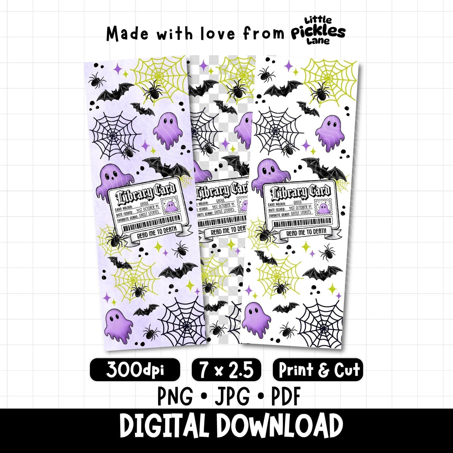 Read Me To Death | Bookmark Digital Download