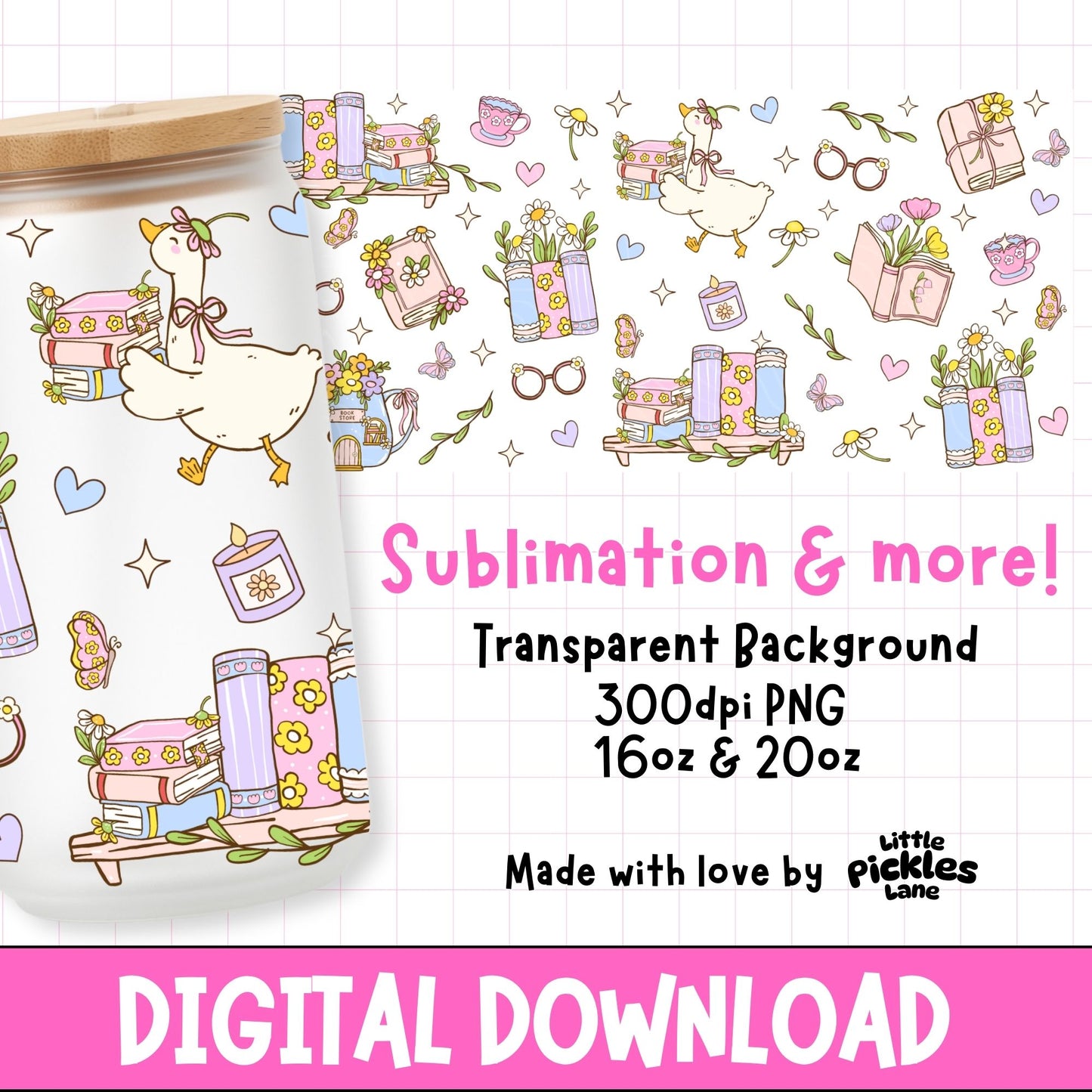 Spring Bookish | Digital Download