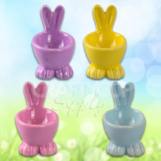 Easter Ceramic Bunny Egg Cup