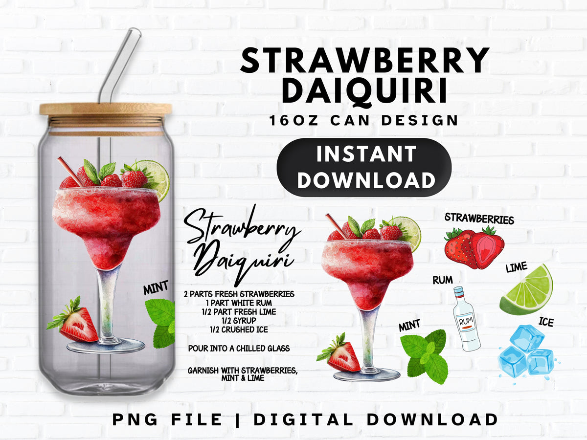 Strawberry Daiquiri | Digital Download