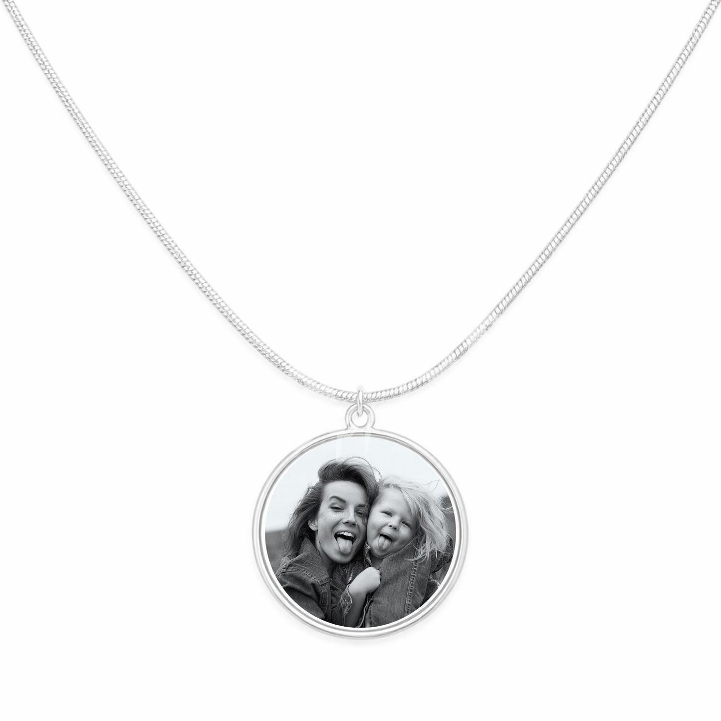 Sublimation Round Necklace