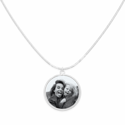 Sublimation Round Necklace
