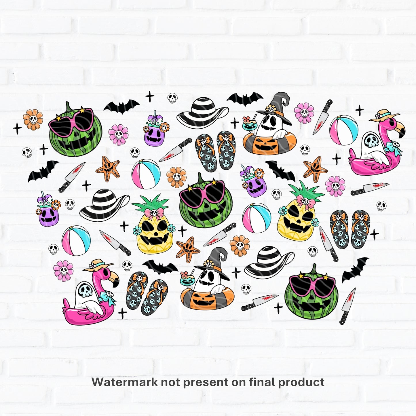 Summerween | UV DTF Wrap