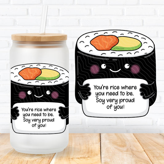 emotional support uvdtf transfer sticker positive vibes quotes for mental health supporters