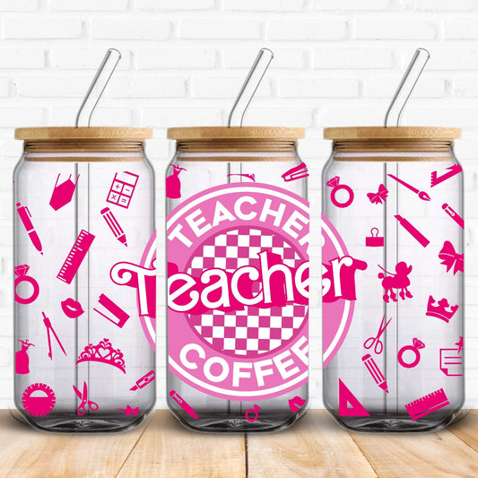 Teacher Coffee | UV DTF Wrap