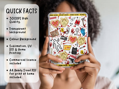 True Crime Solver Kindle Insert | Digital Download