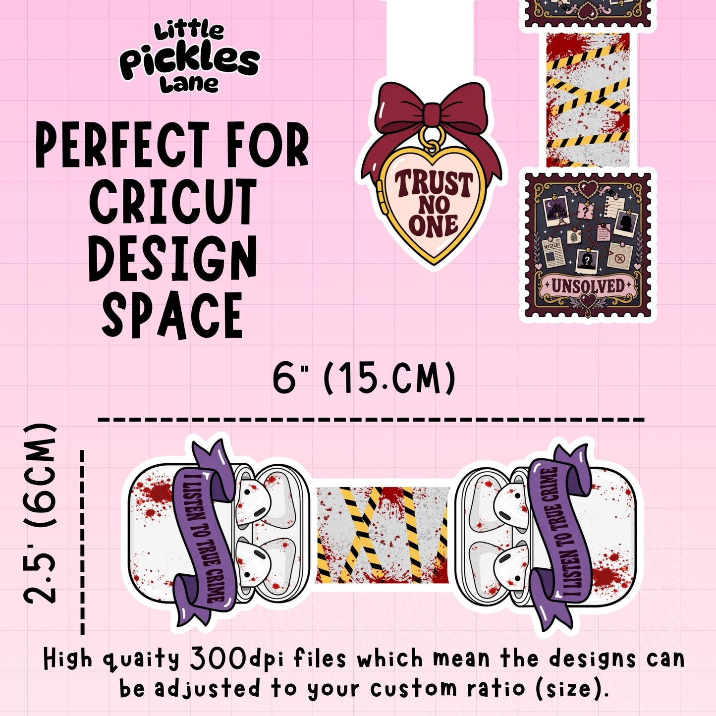Armchair Detective Magnetic Bookmark Bundle | Digital Download