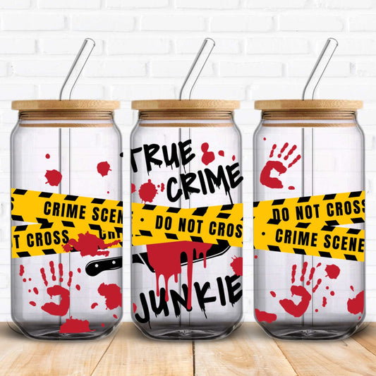 True Crime Junkie | Can UV DTF Wrap