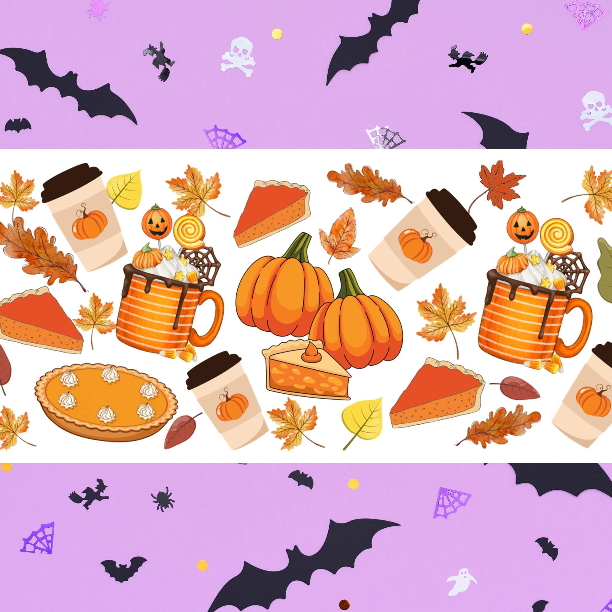 All Things Pumpkin | UV DTF Wrap