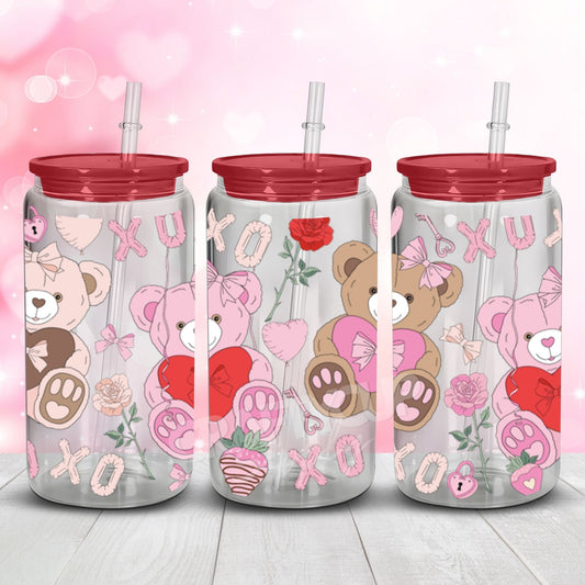 teddy bear valentines prints designs