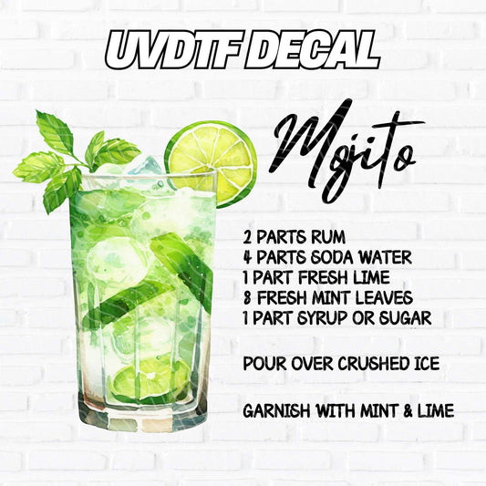 Mojito | UV DTF Decal
