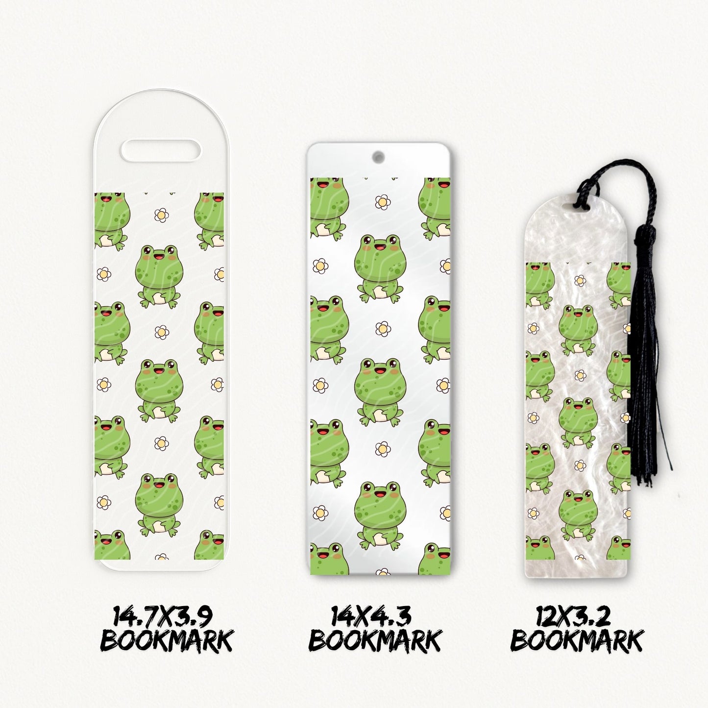 Ribbit | Bookmark UV DTF