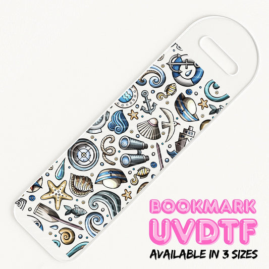 High Tide Treasures | Bookmark UV DTF