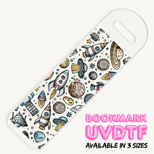 Galactic Go! | Bookmark UV DTF