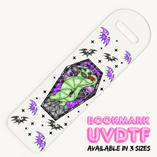 Oogie Coffin | Bookmark UV DTF
